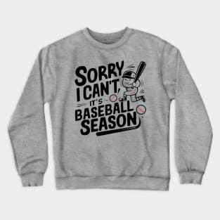 baseball player season Crewneck Sweatshirt